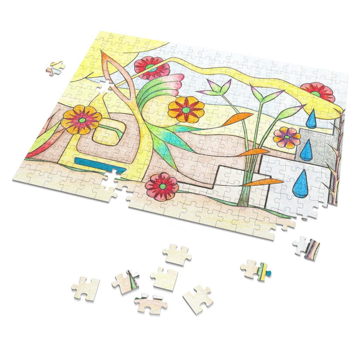 Premium Art Jigsaw Puzzle with Tin | Dancing in the Wind