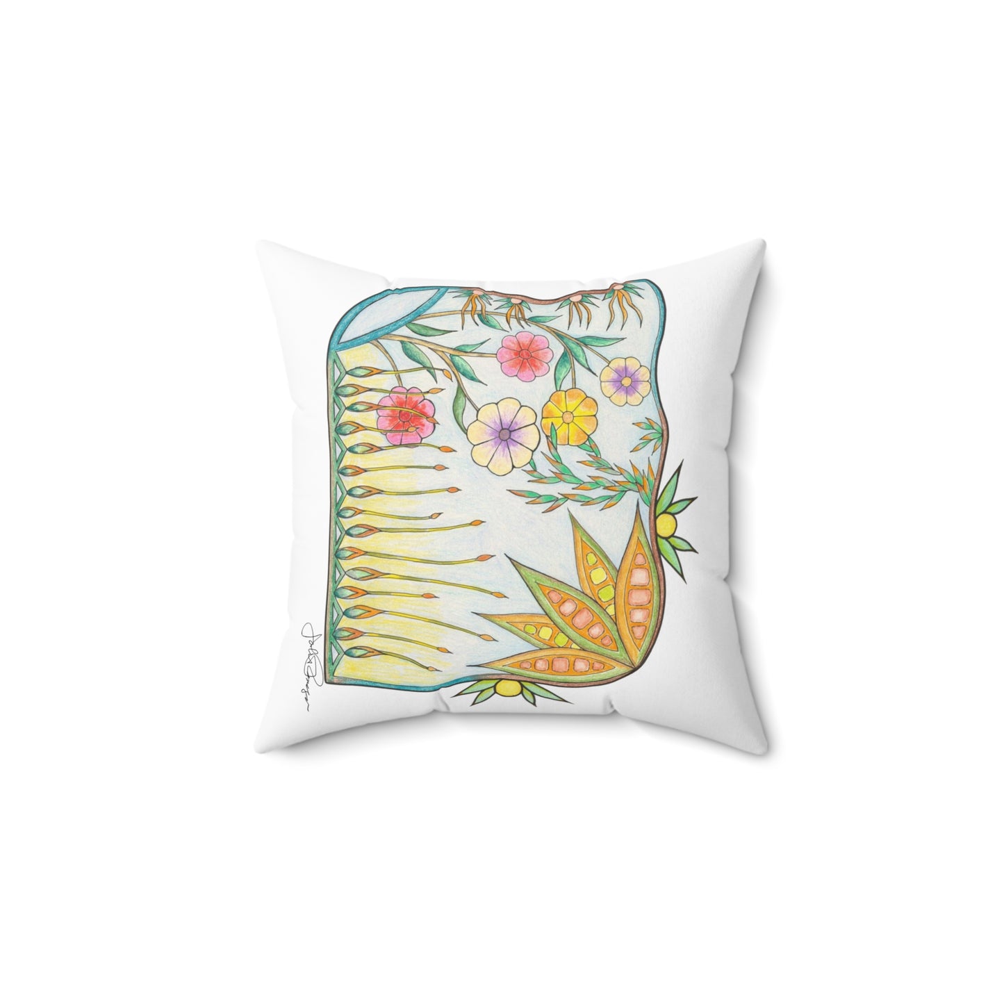 Feel the Breeze- Decorative Art Throw Pillow