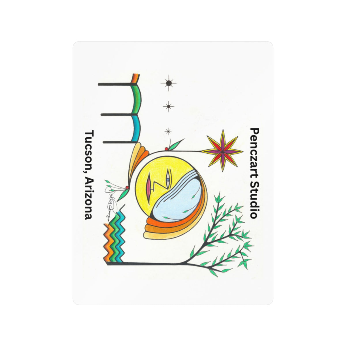 Custom Waterproof Vinyl Sticker | Sol Searcher