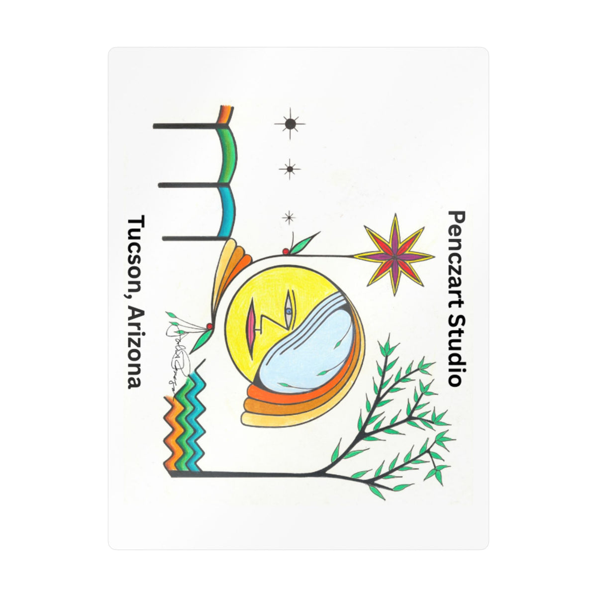 Custom Waterproof Vinyl Sticker | Sol Searcher