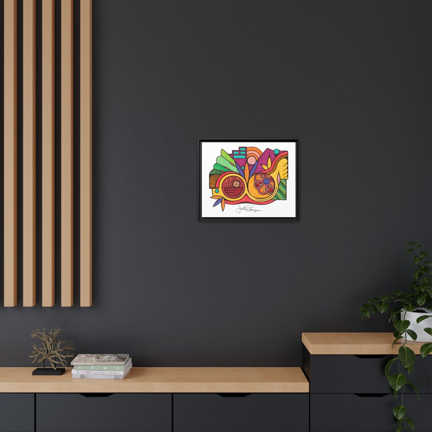 Leaving the Picture - Archival Gallery Matte Canvas