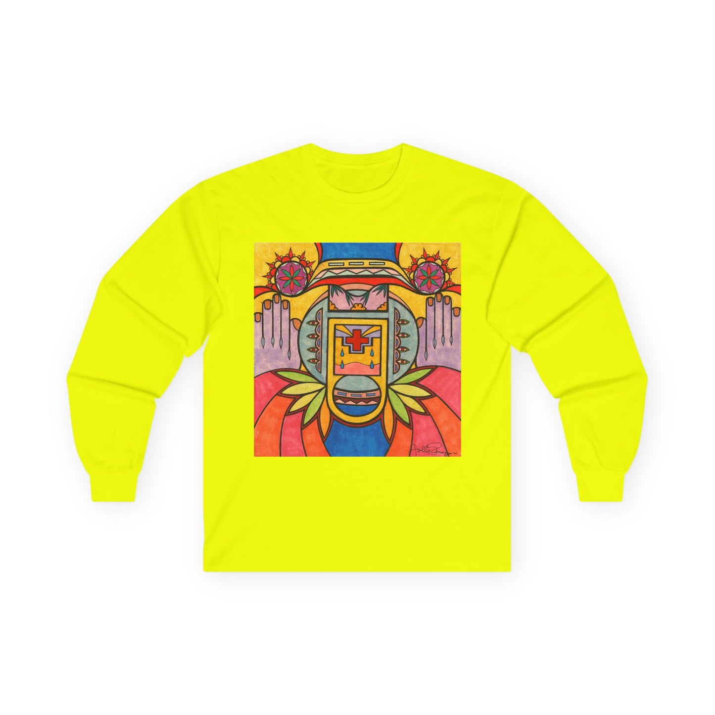 Premium Long Sleeve T-Shirt Wearable Art | Hands