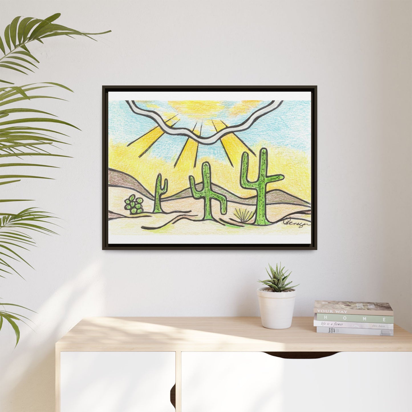 Saguaro - Archival Gallery Matte Canvas