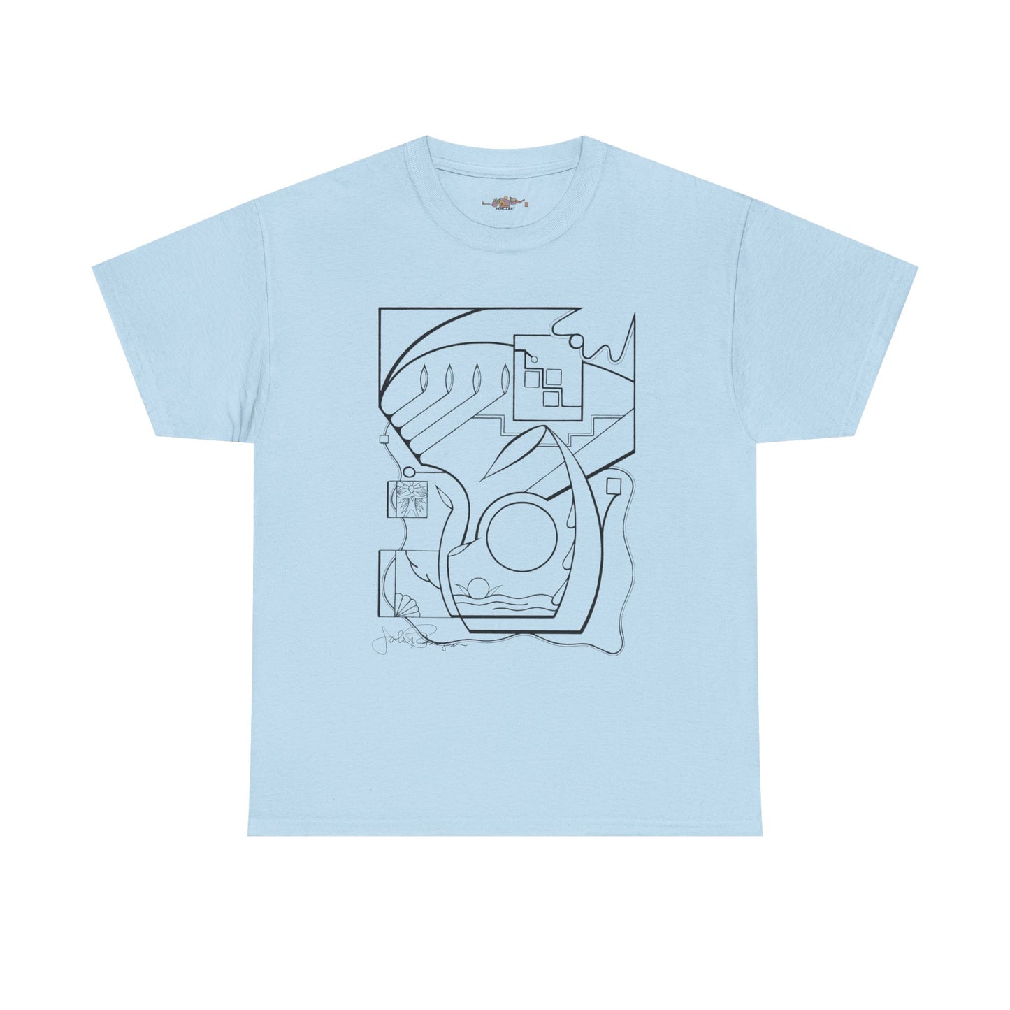 Premium Short Sleeve T-Shirt Wearable Art | From the Heart