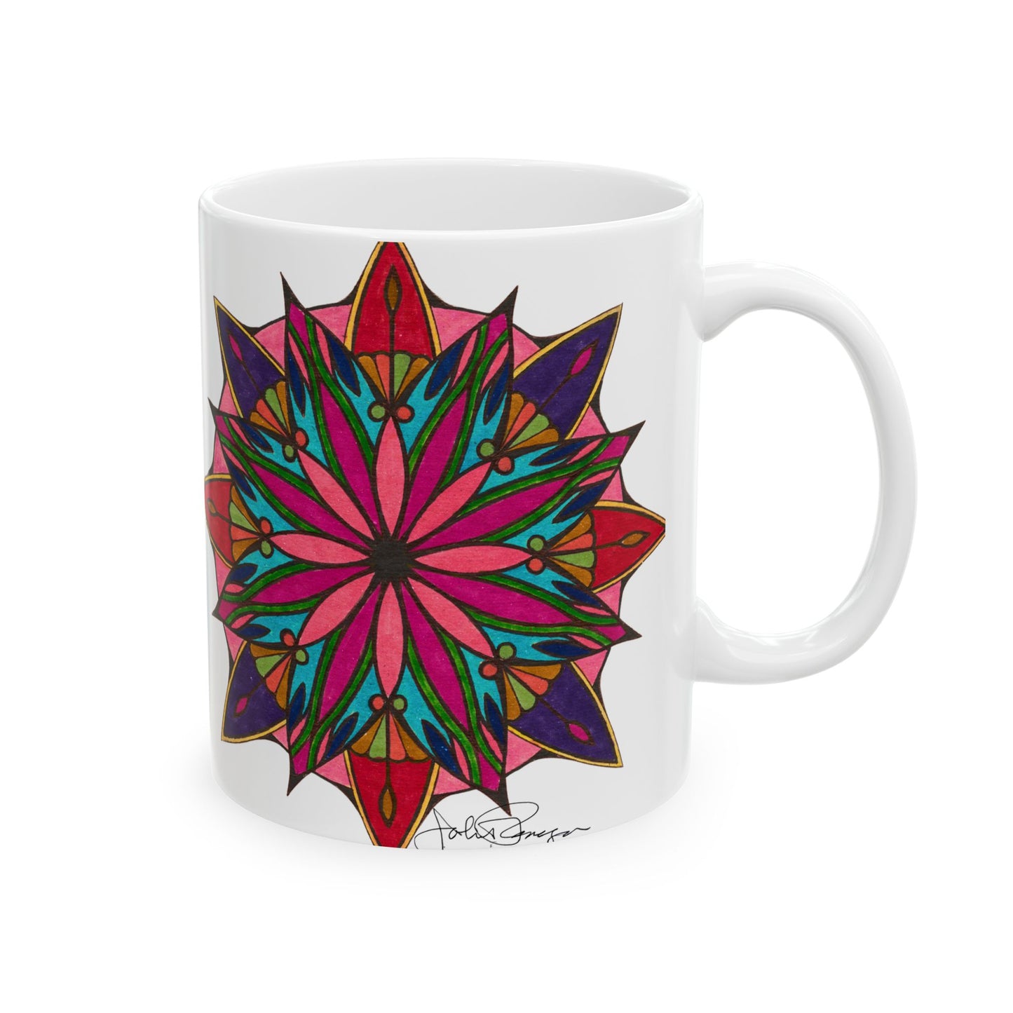 Moving - Wrap-Around Ceramic Art Mug (11oz & 15oz)