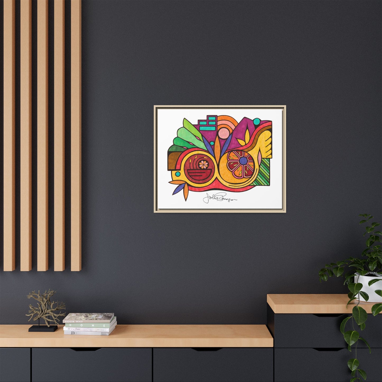 Leaving the Picture - Archival Gallery Matte Canvas