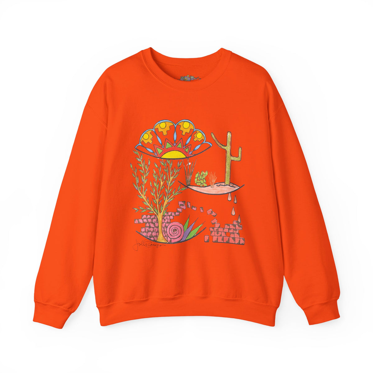 Premium Pullover Sweatshirt Wearable Art | Building Arizona