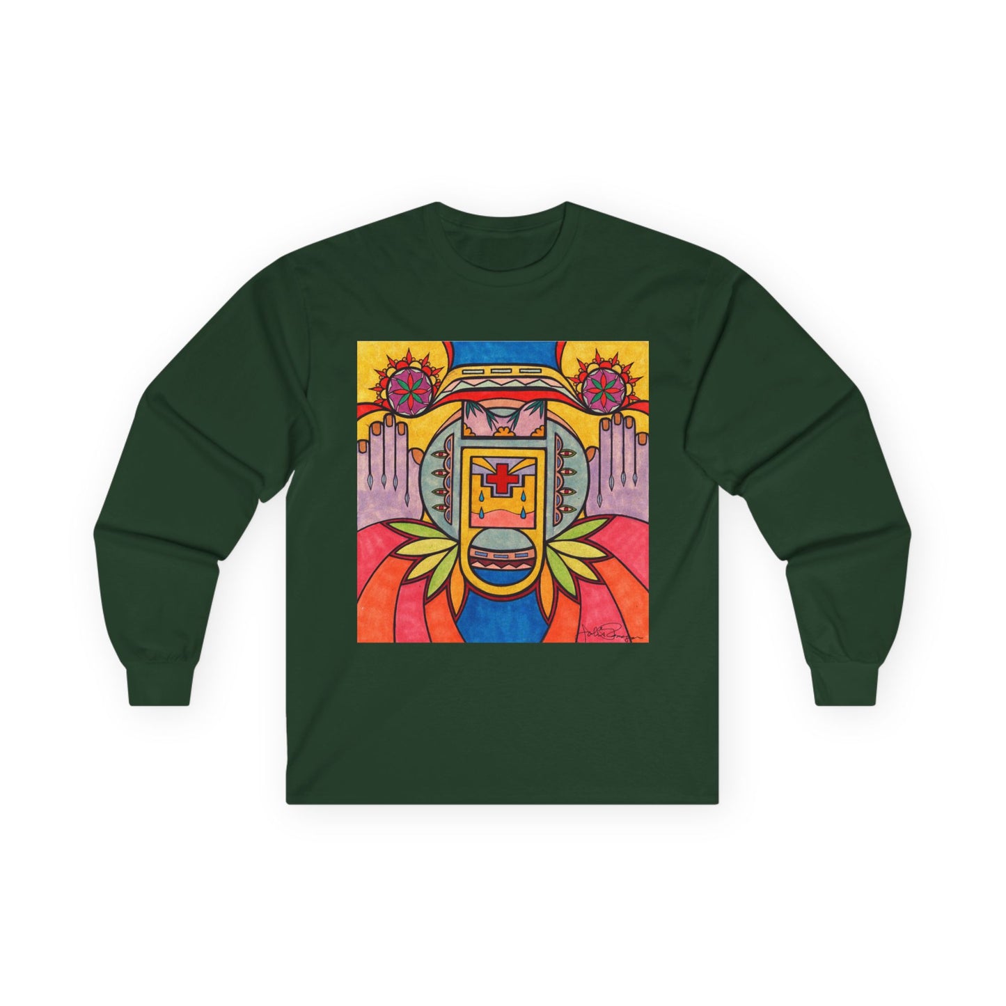 Premium Long Sleeve T-Shirt Wearable Art | Hands