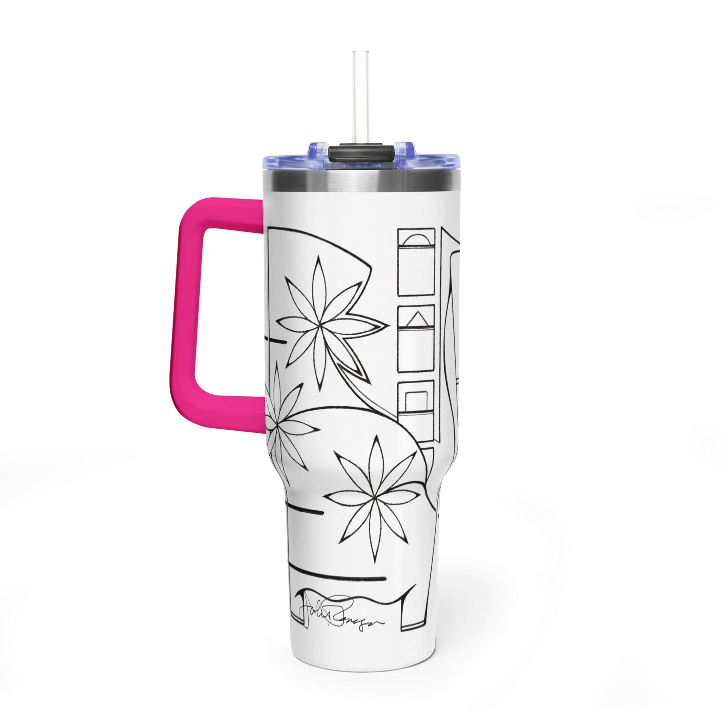 Exposed - Wrap-Around Art Tumbler (40 oz)