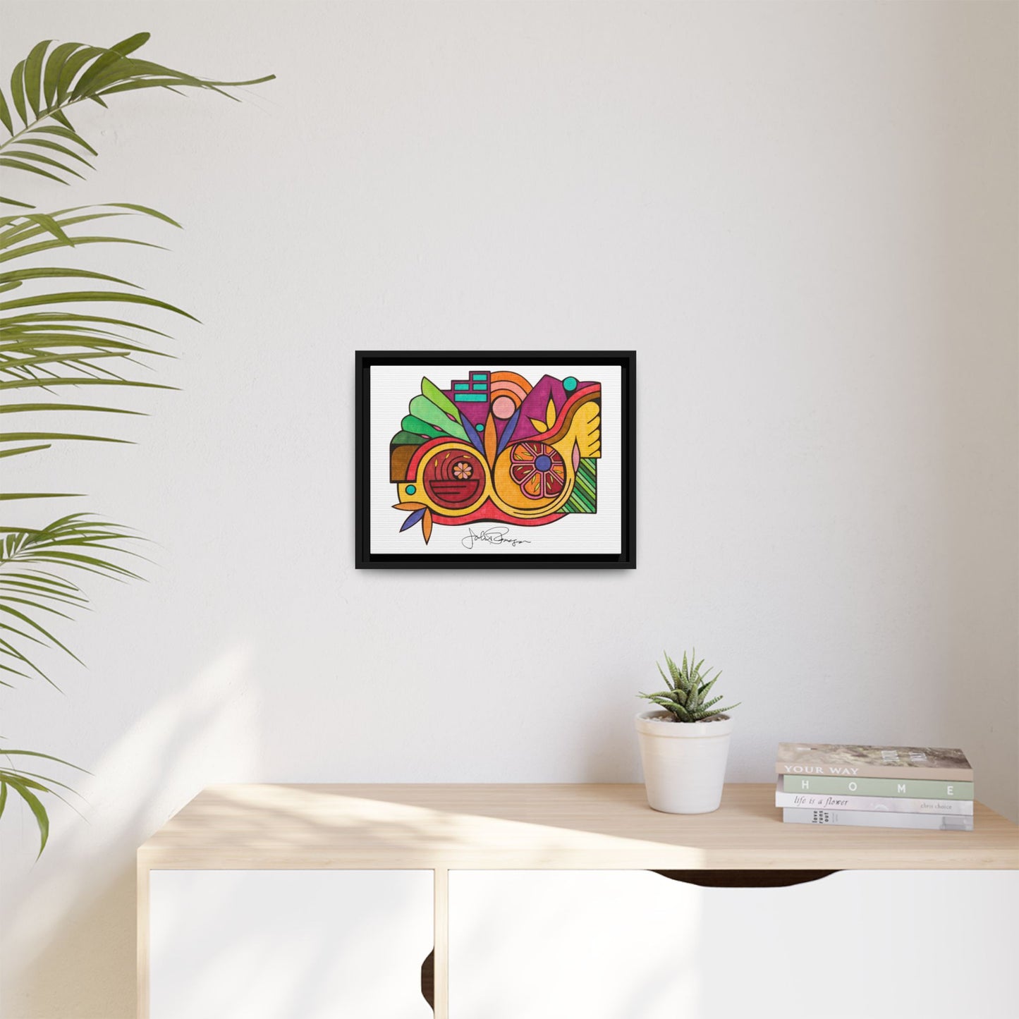 Leaving the Picture - Archival Gallery Matte Canvas