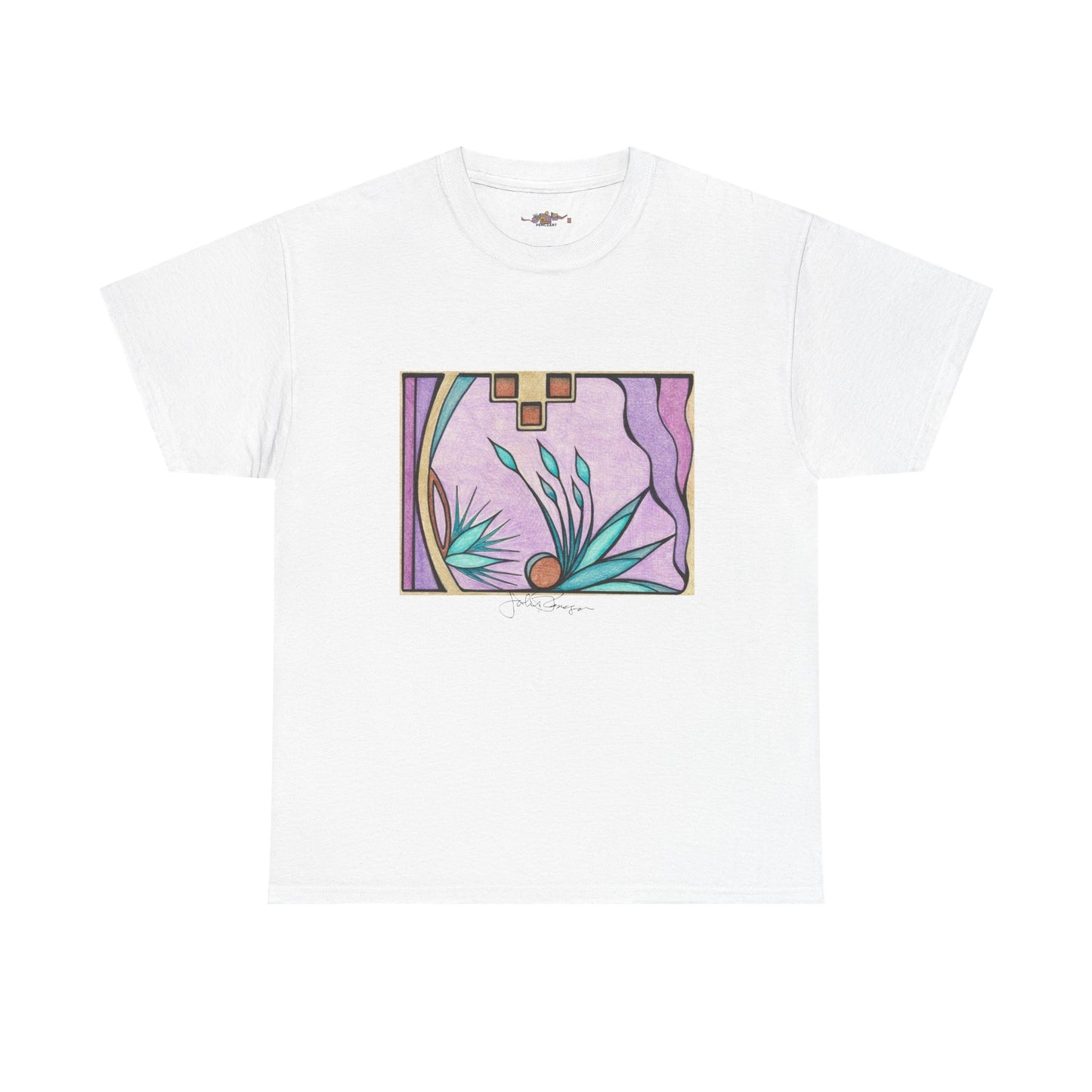 Deep Purple Visions - Short Sleeve Premium Wearable Art