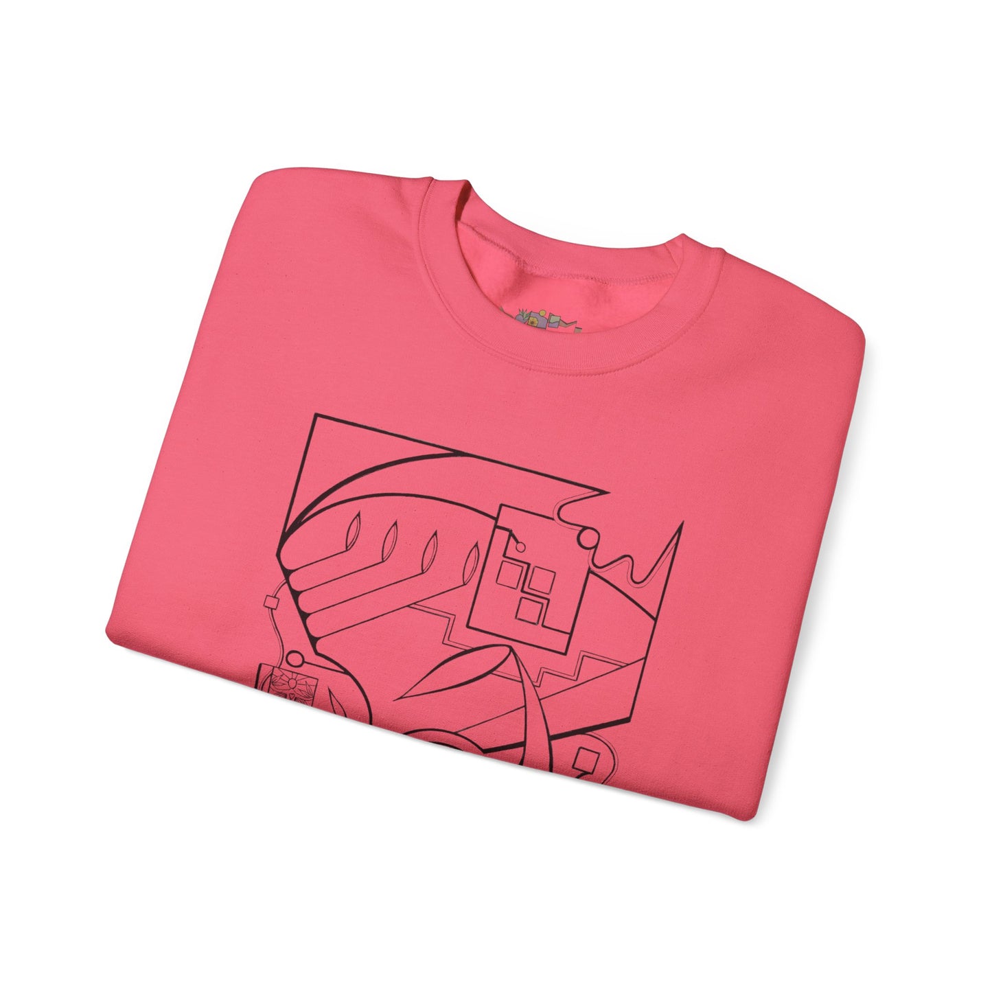 Premium Pullover Sweaatshirt Wearable Art | From the Heart