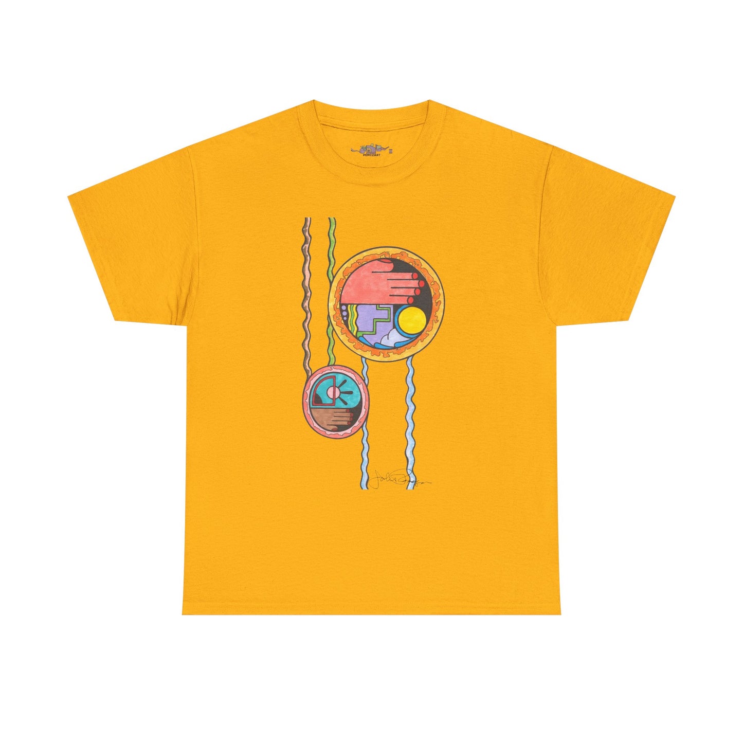 Wave While Passing - Short Sleeve Premium Wearable Art