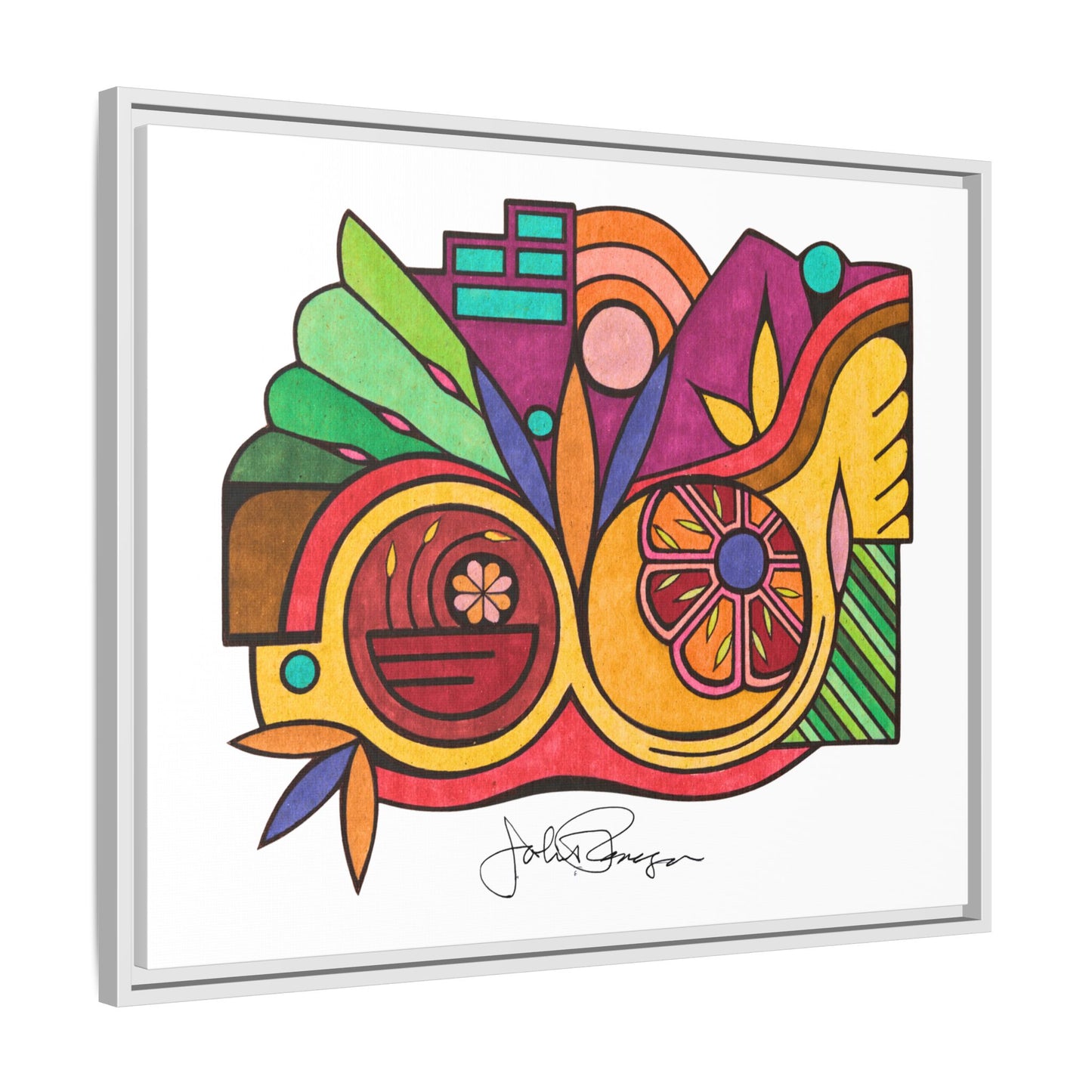 Leaving the Picture - Archival Gallery Matte Canvas