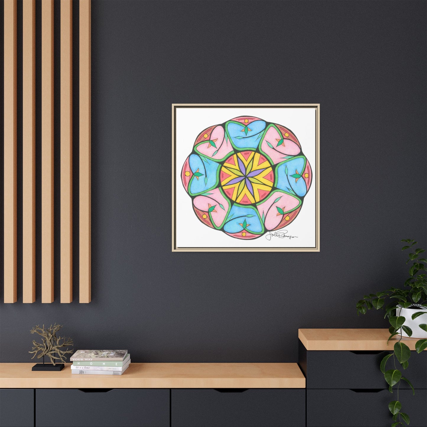 Heaven's Gate Mandala - Archival Gallery Matte Canvas