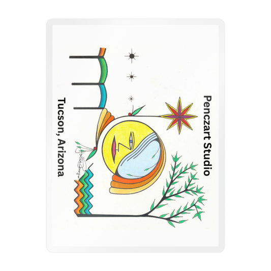 Custom Waterproof Vinyl Sticker | Sol Searcher