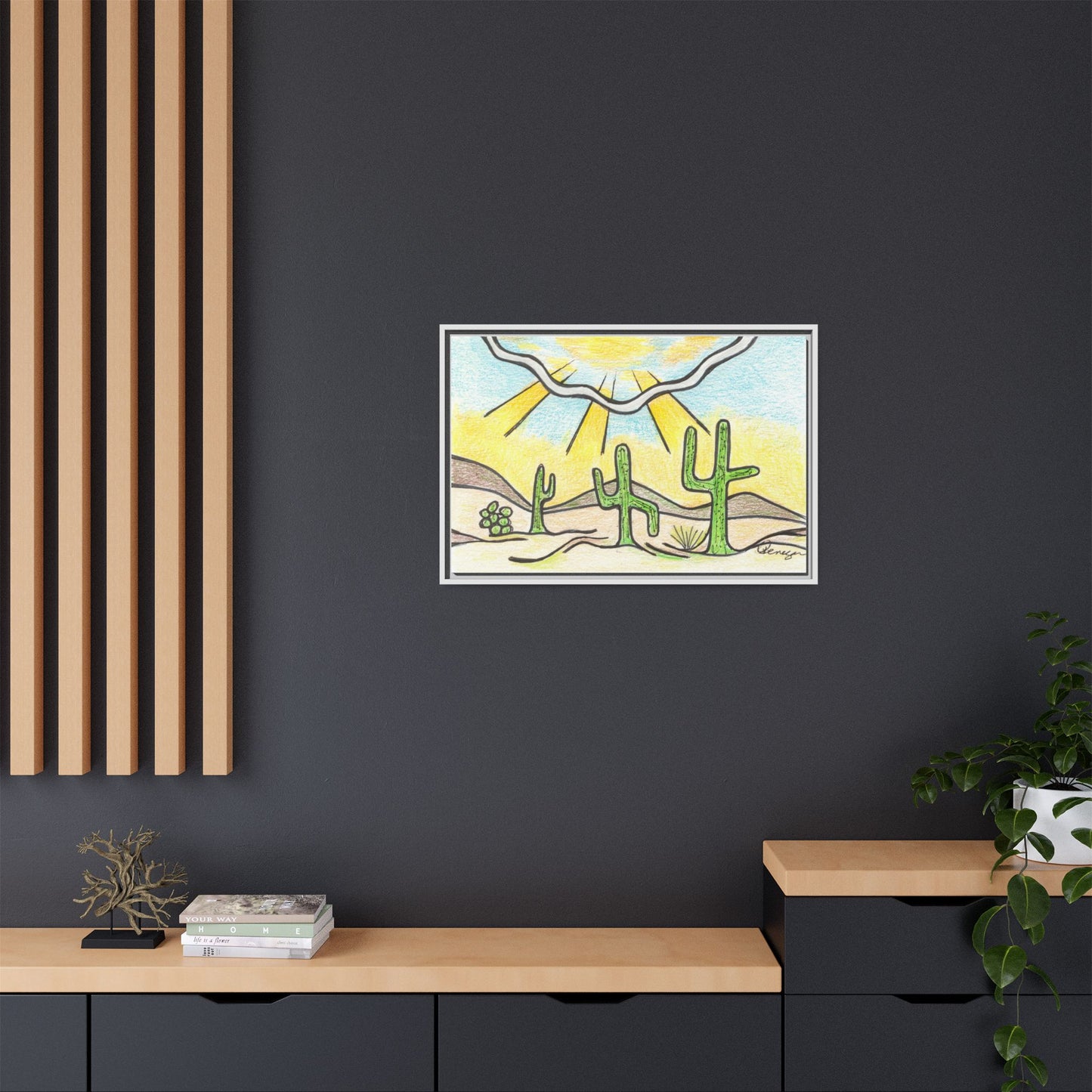 Saguaro - Archival Gallery Matte Canvas