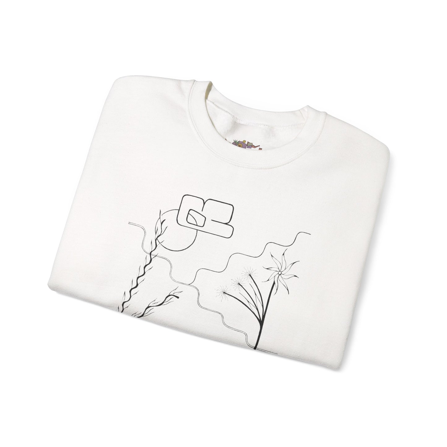The World is Round - Pullover Sweatshirt Premium Wearable Art