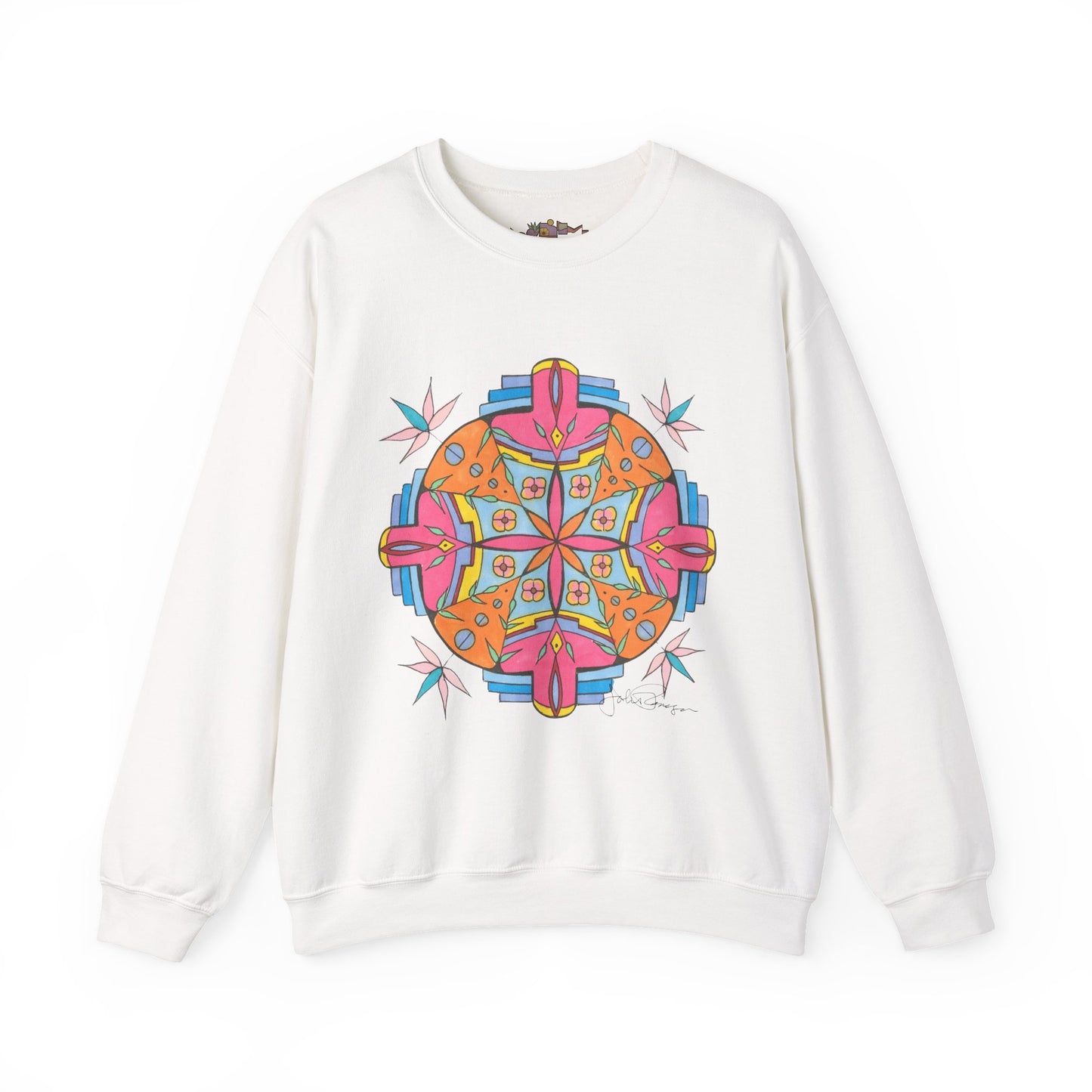 Break Out Mandala - Pullover Sweatshirt Premium Wearable Art