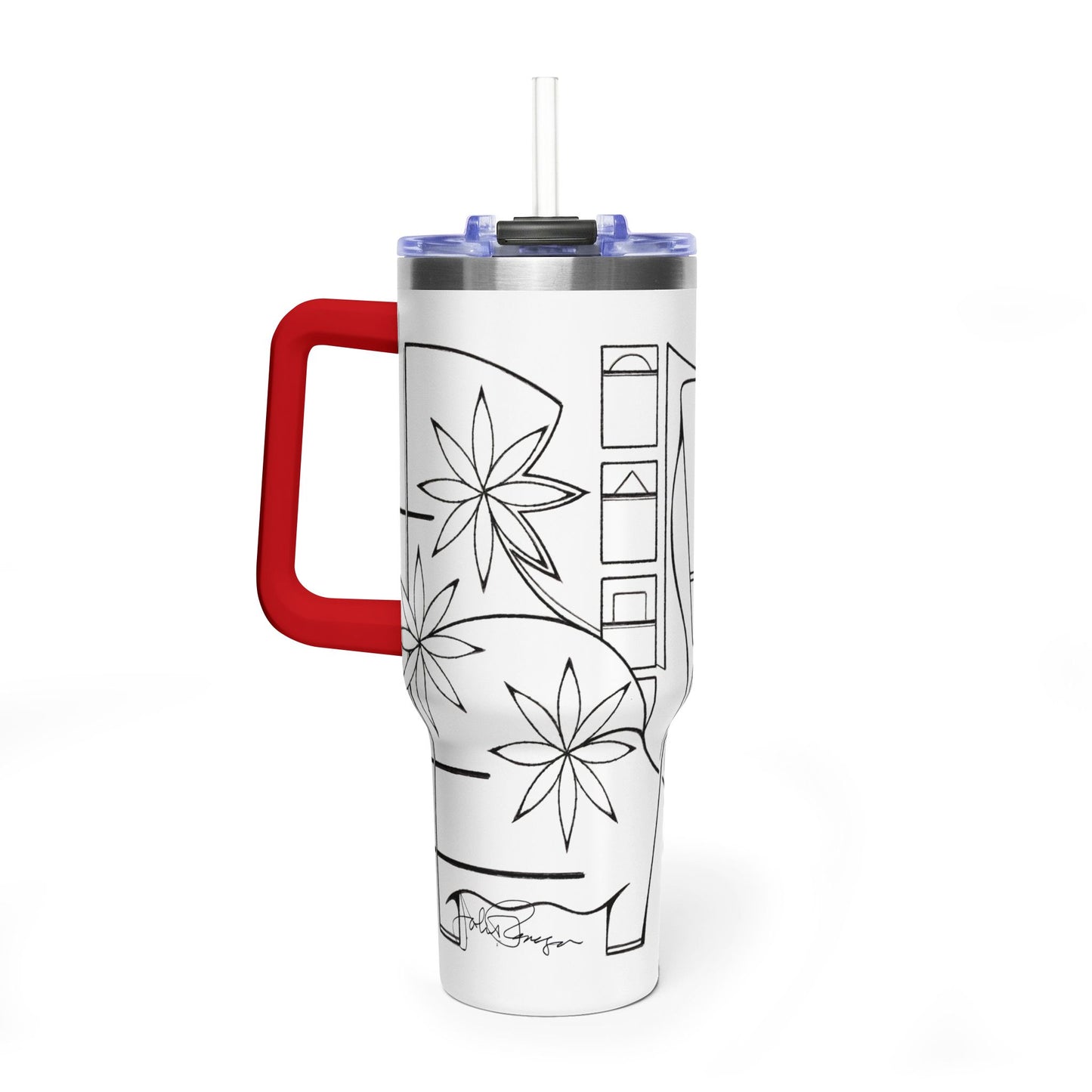 Exposed - Wrap-Around Art Tumbler (40 oz)