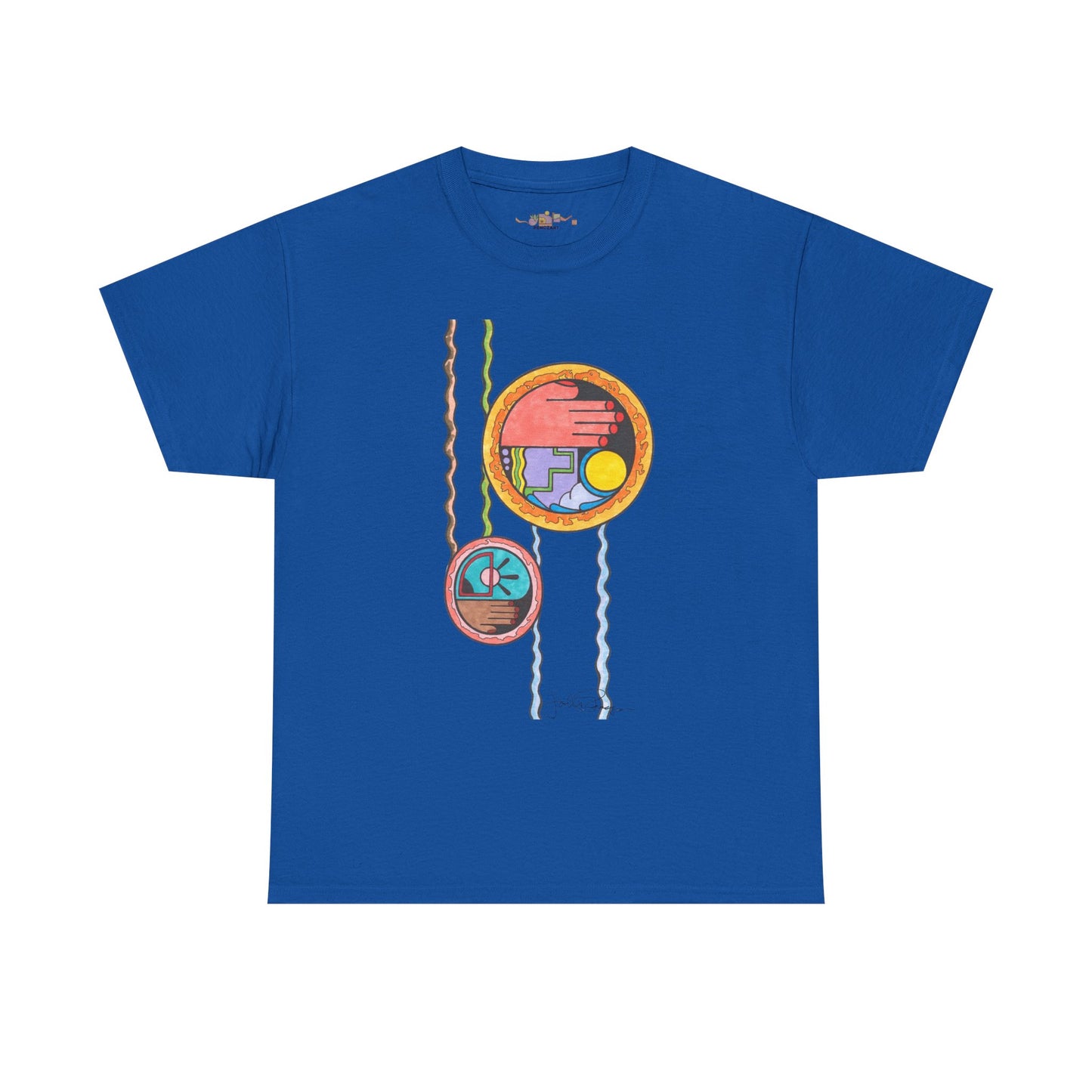 Wave While Passing - Short Sleeve Premium Wearable Art