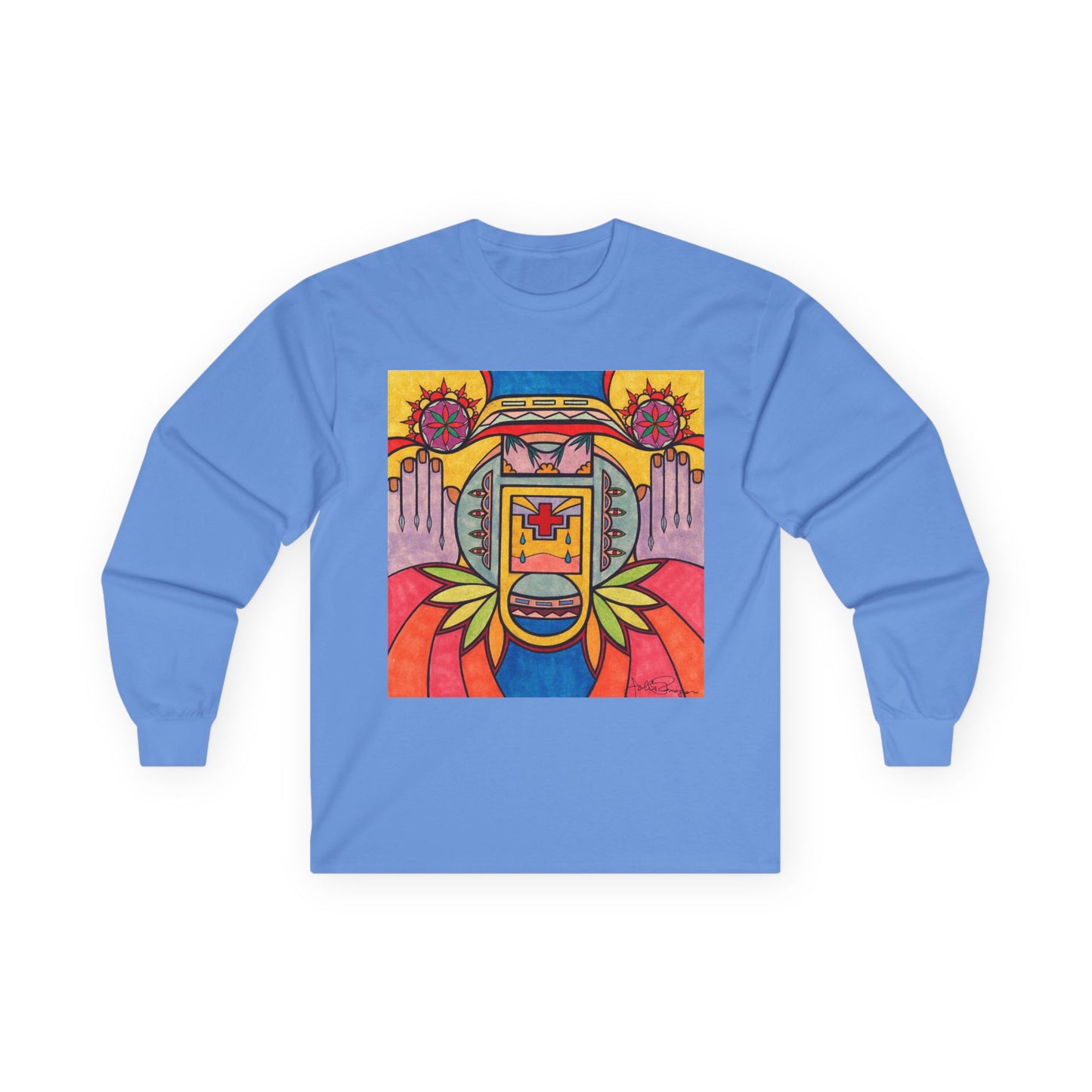 Premium Long Sleeve T-Shirt Wearable Art | Hands