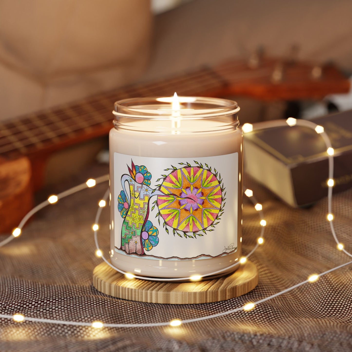 Pow Wow Drum - Artisan Soy Candle