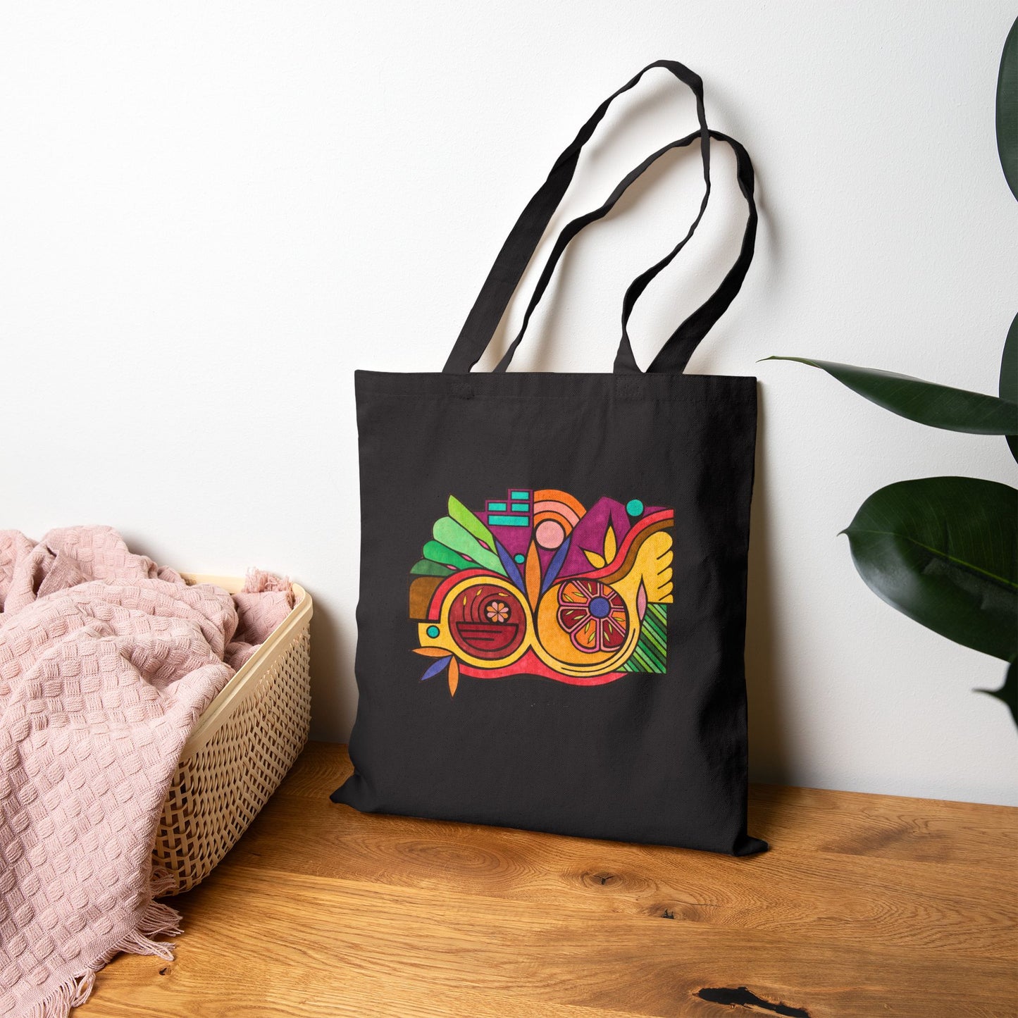 Leaving the Picture - Utility Canvas Premium Art Tote