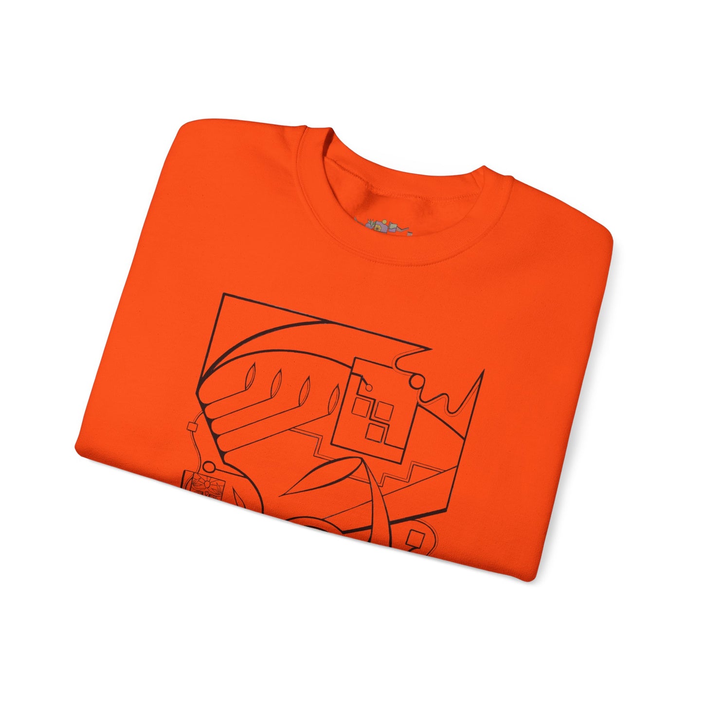 Premium Pullover Sweaatshirt Wearable Art | From the Heart