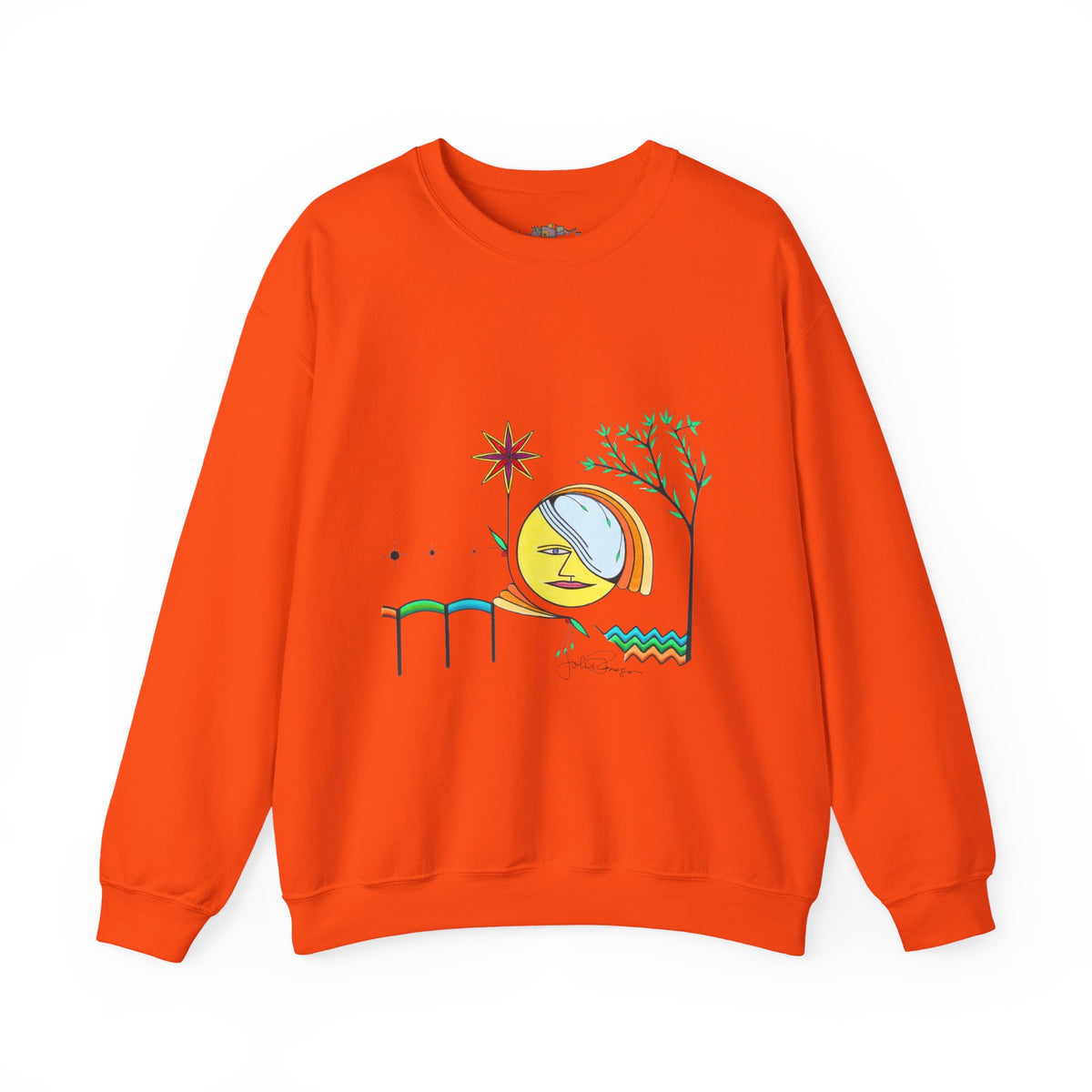 Premium Pullover Sweatshirt Wearable Art | Sol Searcher