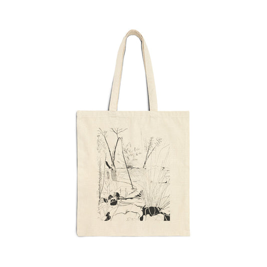 Sabino Canyon - Utility Canvas Art Tote