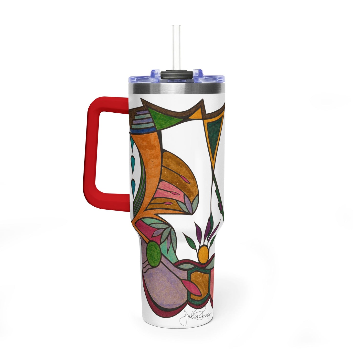 Life Cycle - Wrap-Around Art Tumbler (40 oz)