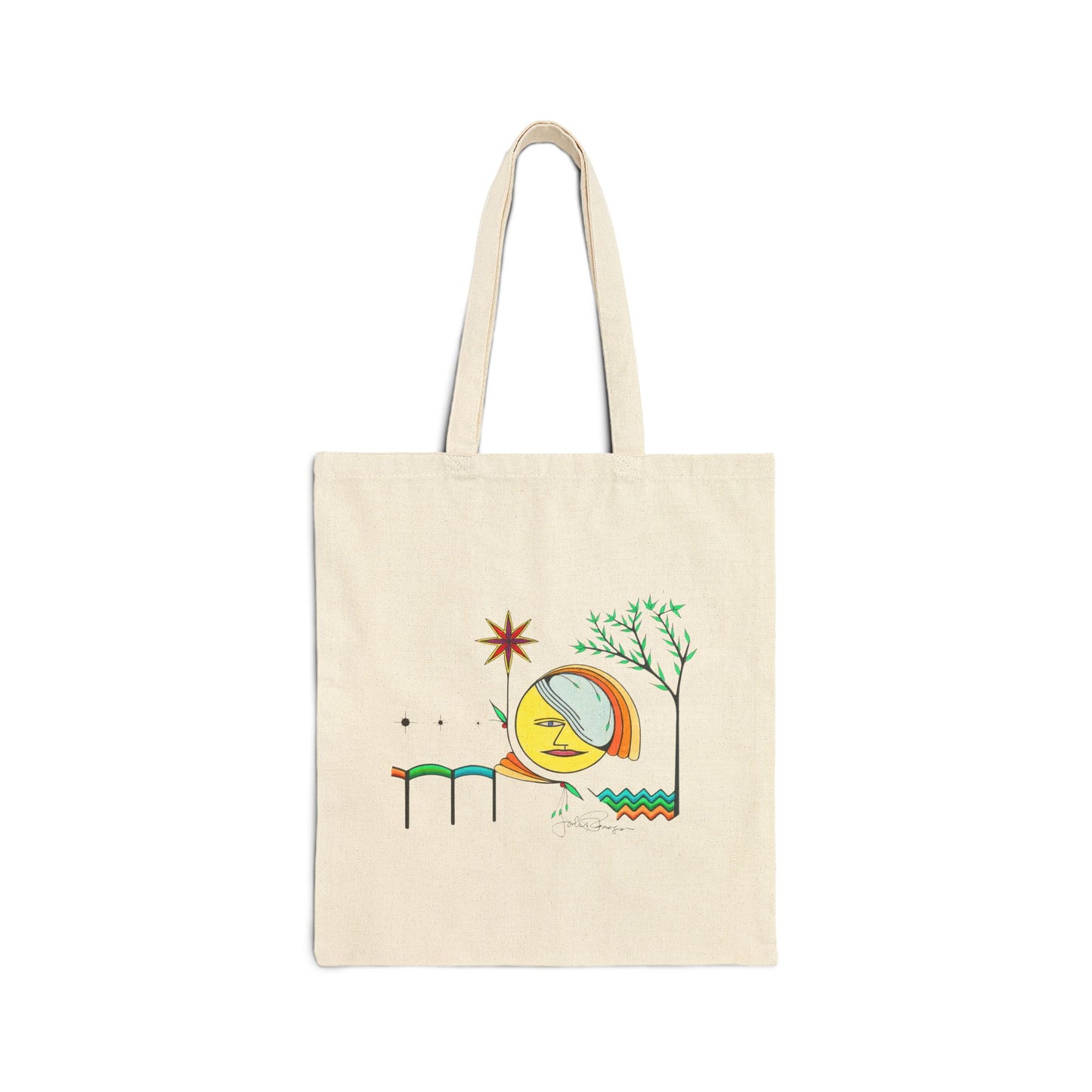 Sol Searcher - Utility Canvas Premium Art Tote