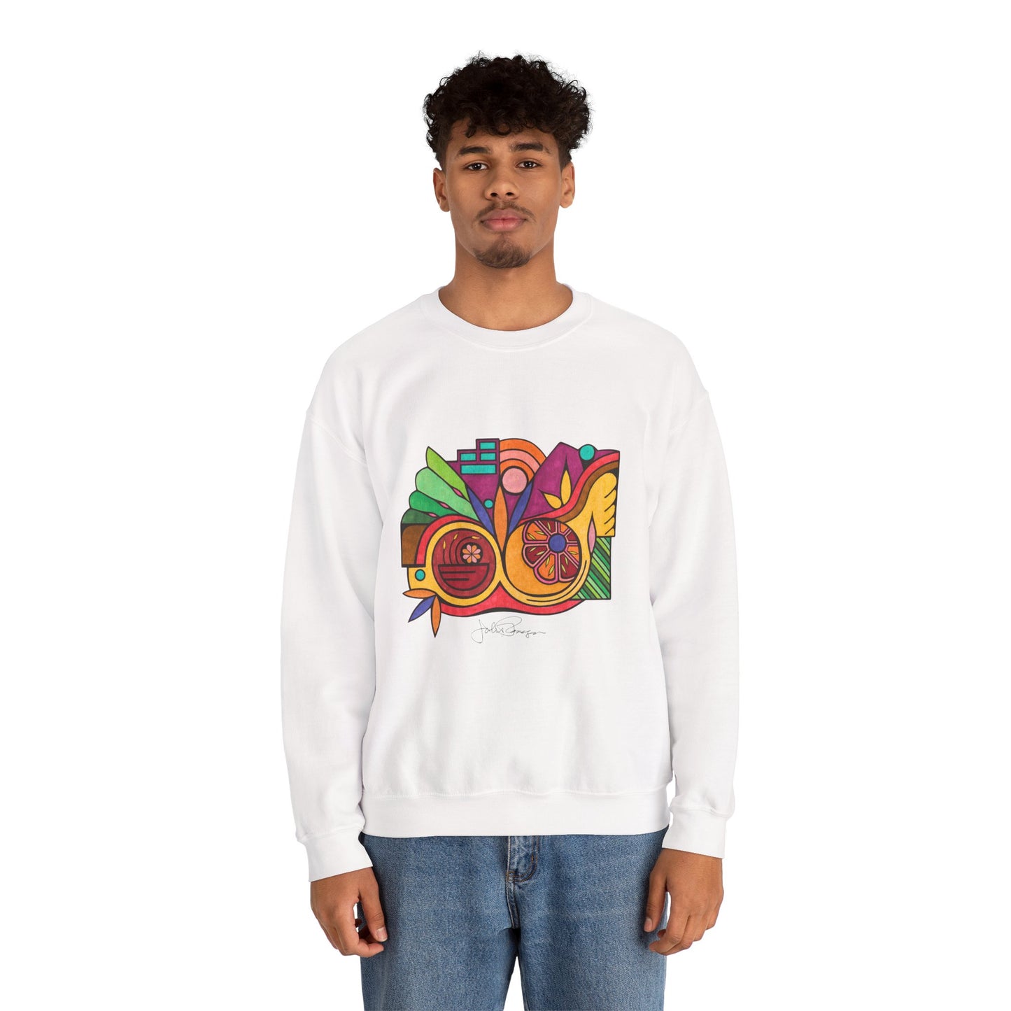 Leaving the Picture - Pullover Sweatshirt Premium Wearable Art