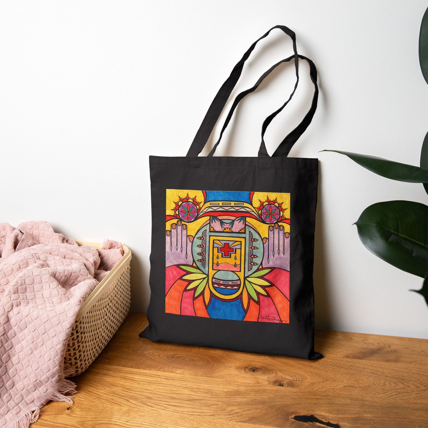 Premium Utility Canvas Art Tote | Hands