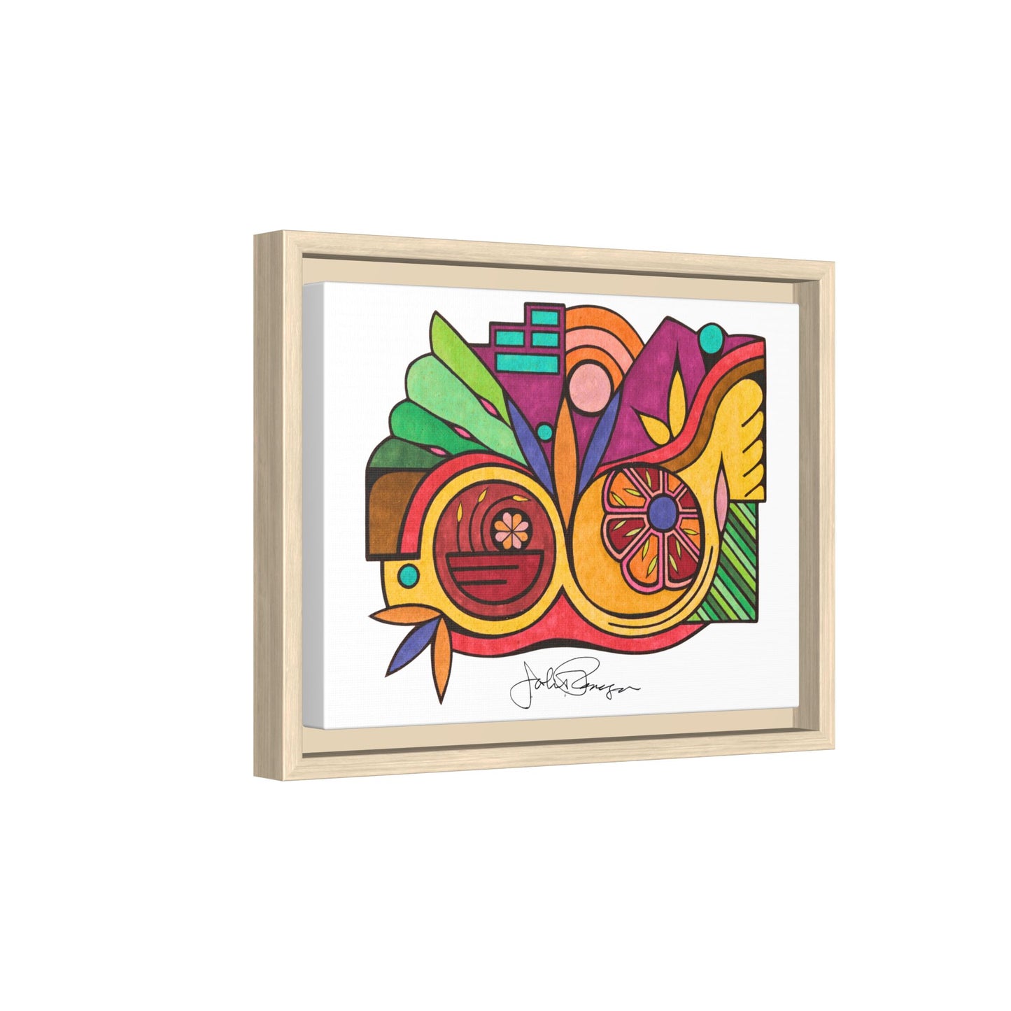 Leaving the Picture - Archival Gallery Matte Canvas