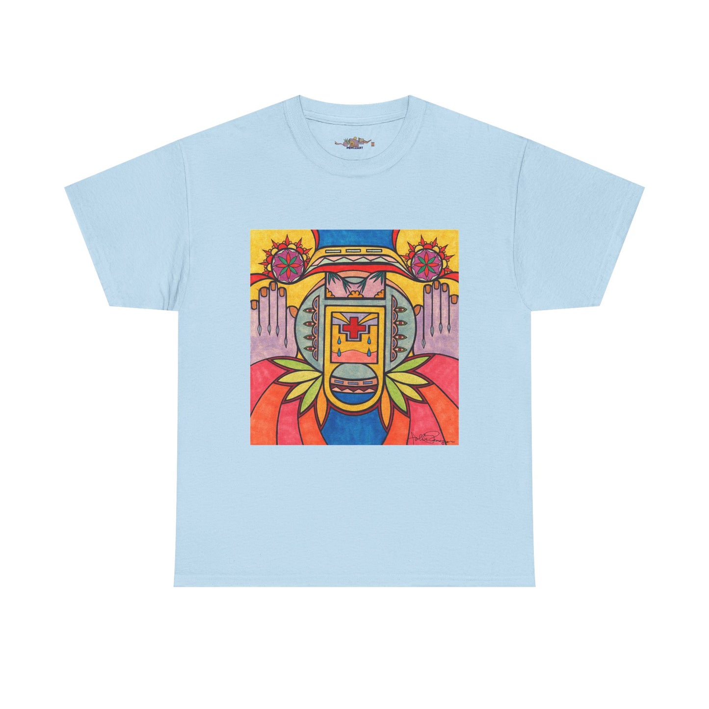Premium  Short Sleeve T-Shirt Wearable Art | Hands