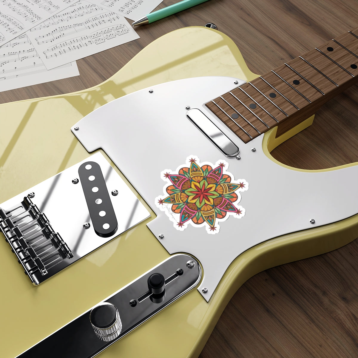 Premium Die-Cut Waterproof Vinyl Sticker | Hands of Peace
