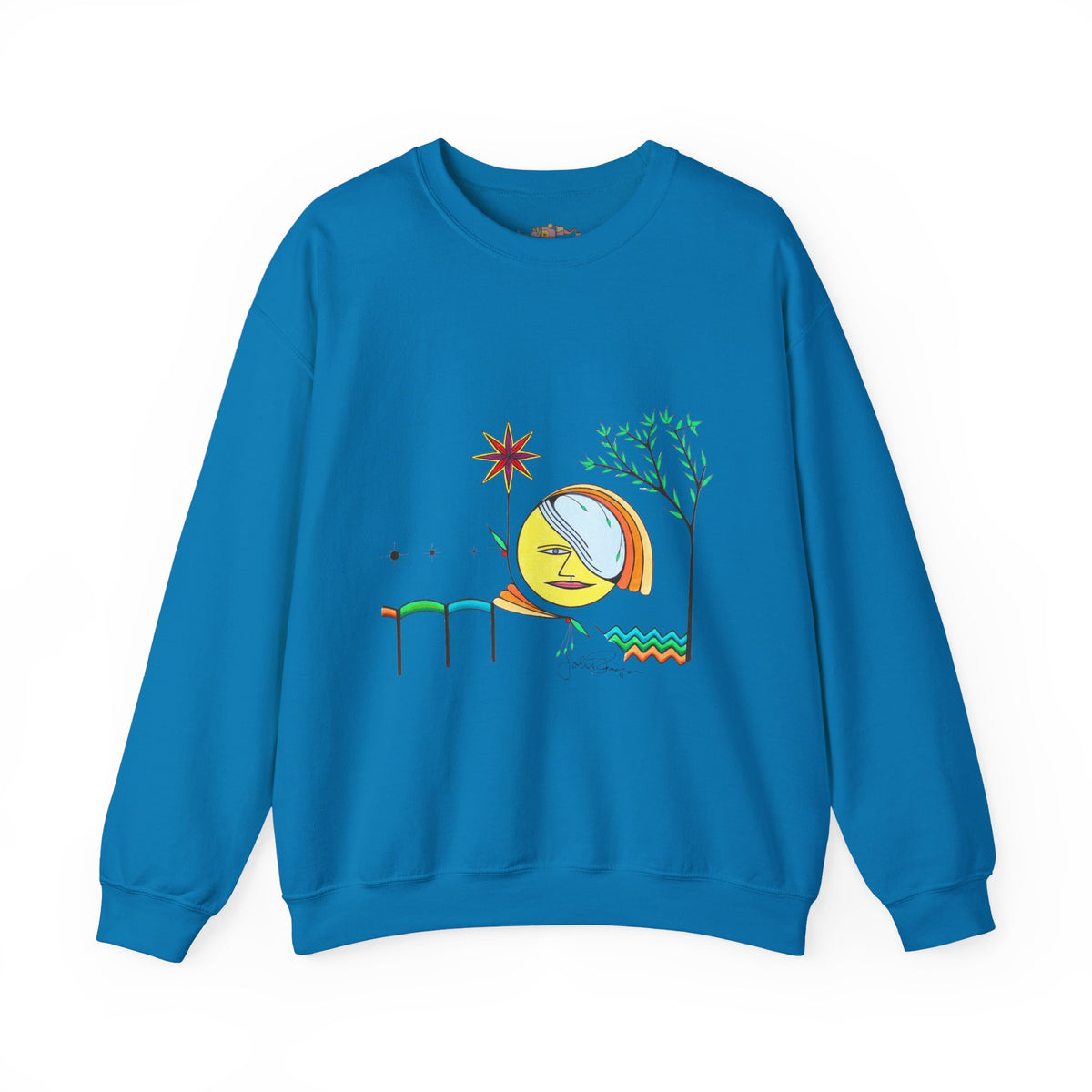 Premium Pullover Sweatshirt Wearable Art | Sol Searcher