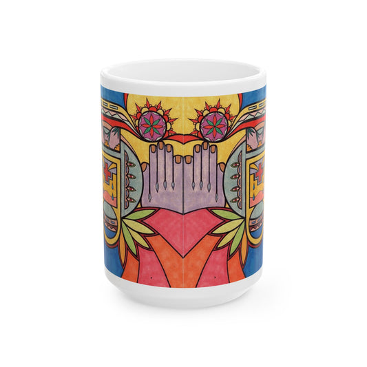 Premium Ceramic Art Mug (11oz & 15oz) | Hands