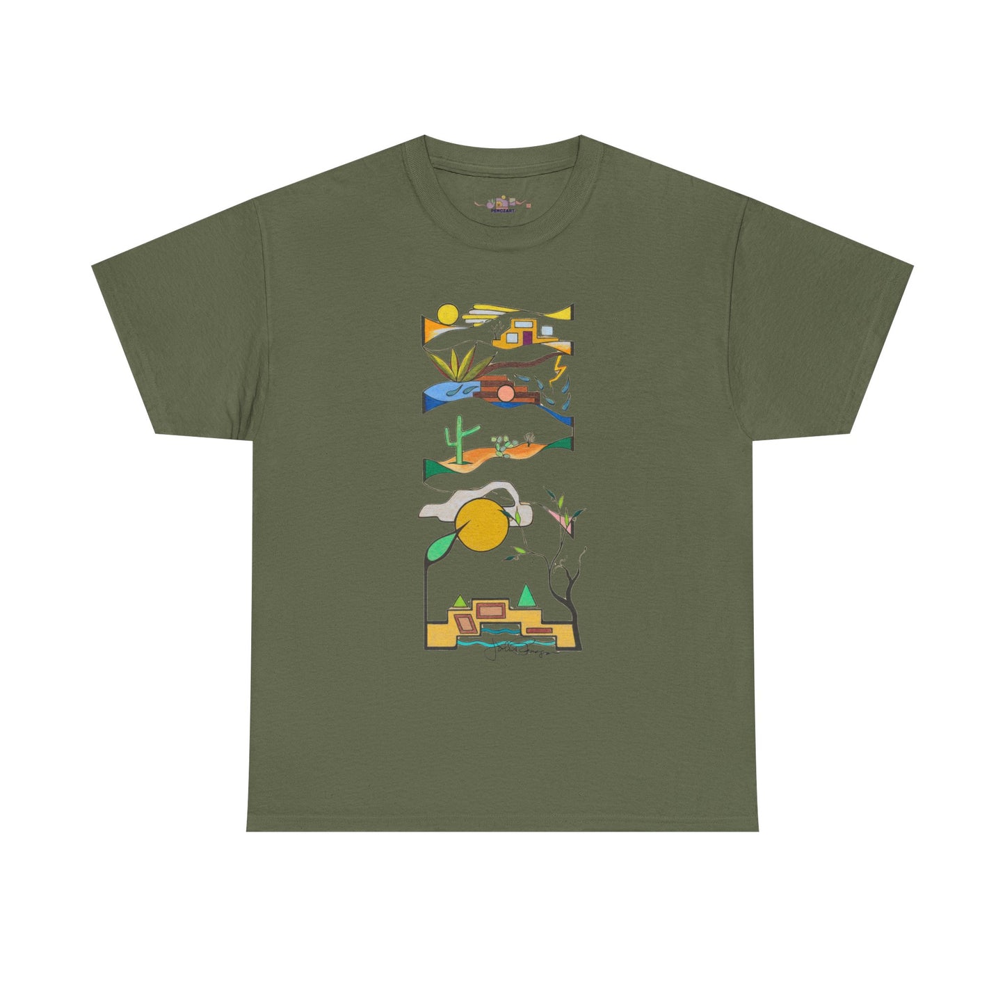 Premium Short Sleeve T-Shirt Wearable Art | Sabino Memories