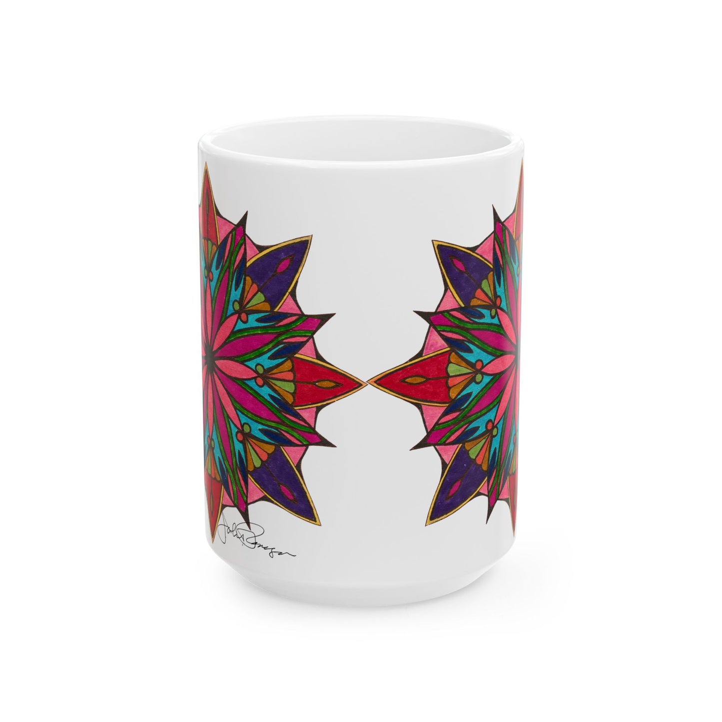 Moving - Wrap-Around Ceramic Art Mug (11oz & 15oz)