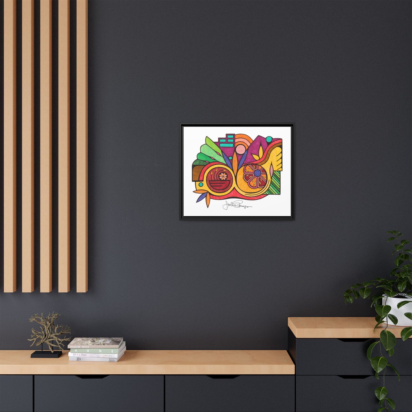Leaving the Picture - Archival Gallery Matte Canvas
