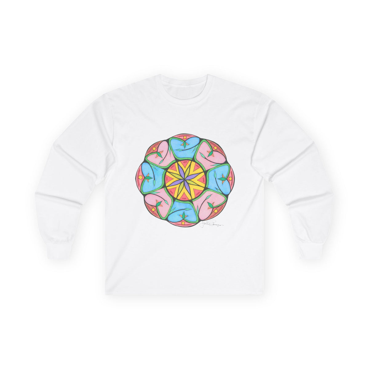 Premium Long Sleeve T-Shirt Wearable Art | Heaven's Gate Mandala