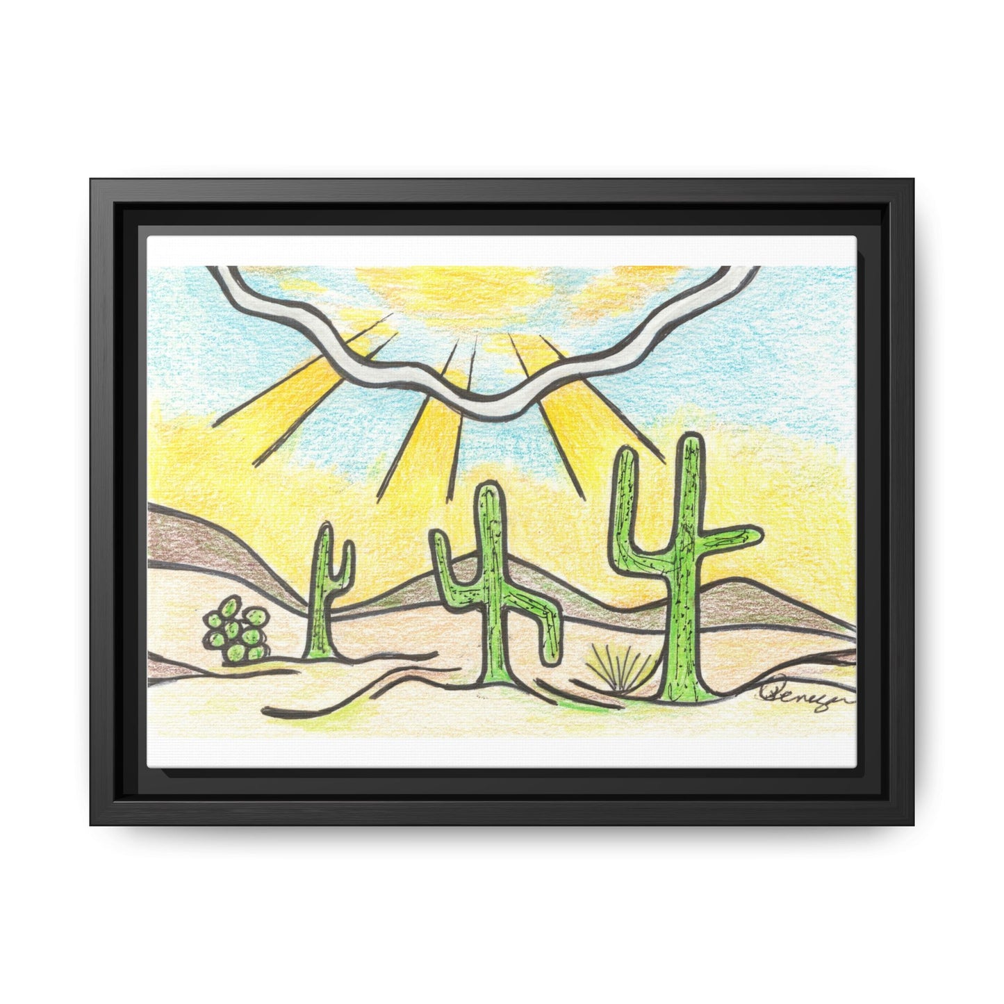 Saguaro - Archival Gallery Matte Canvas