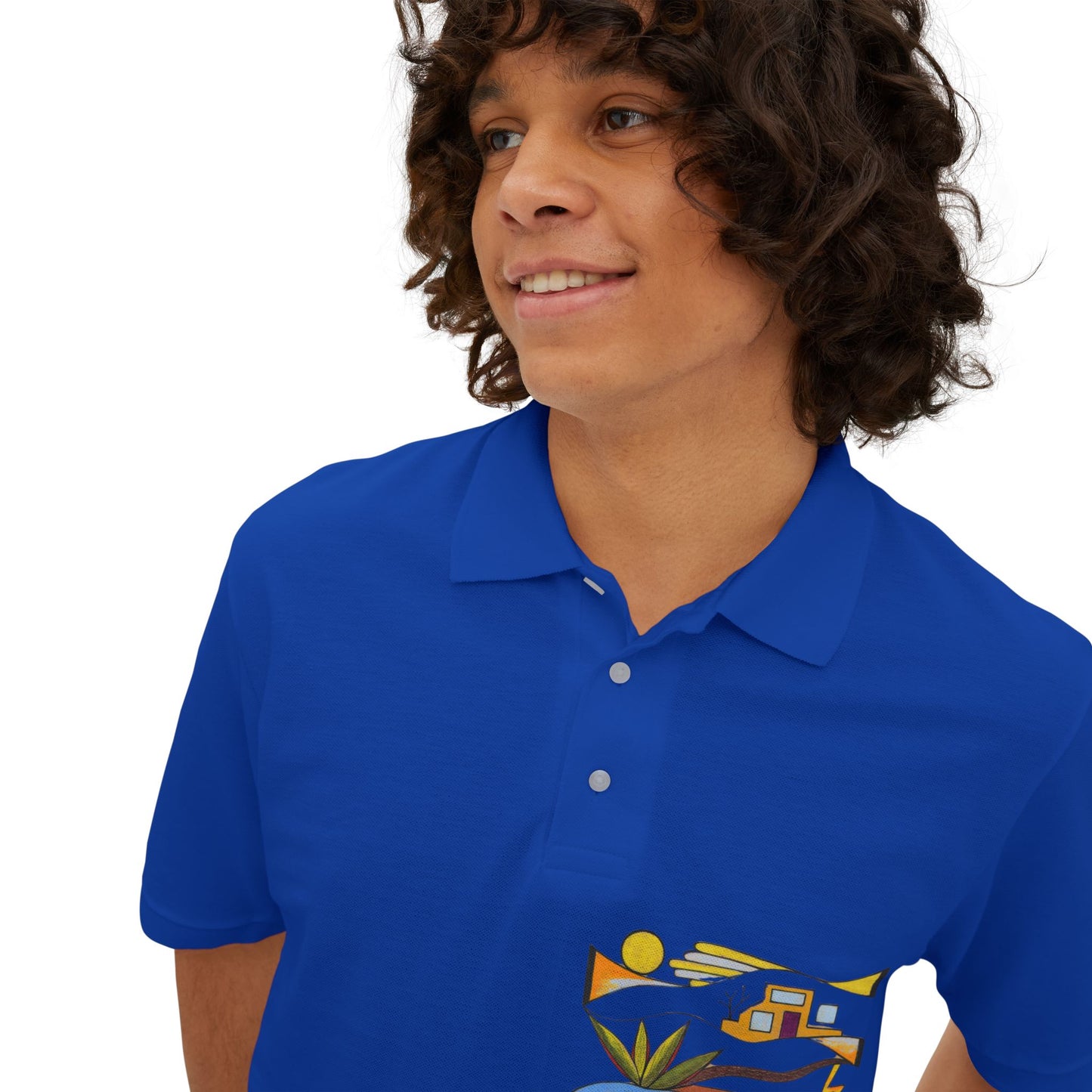 Sabino Memories - Premium Pique Polo Wearable Art