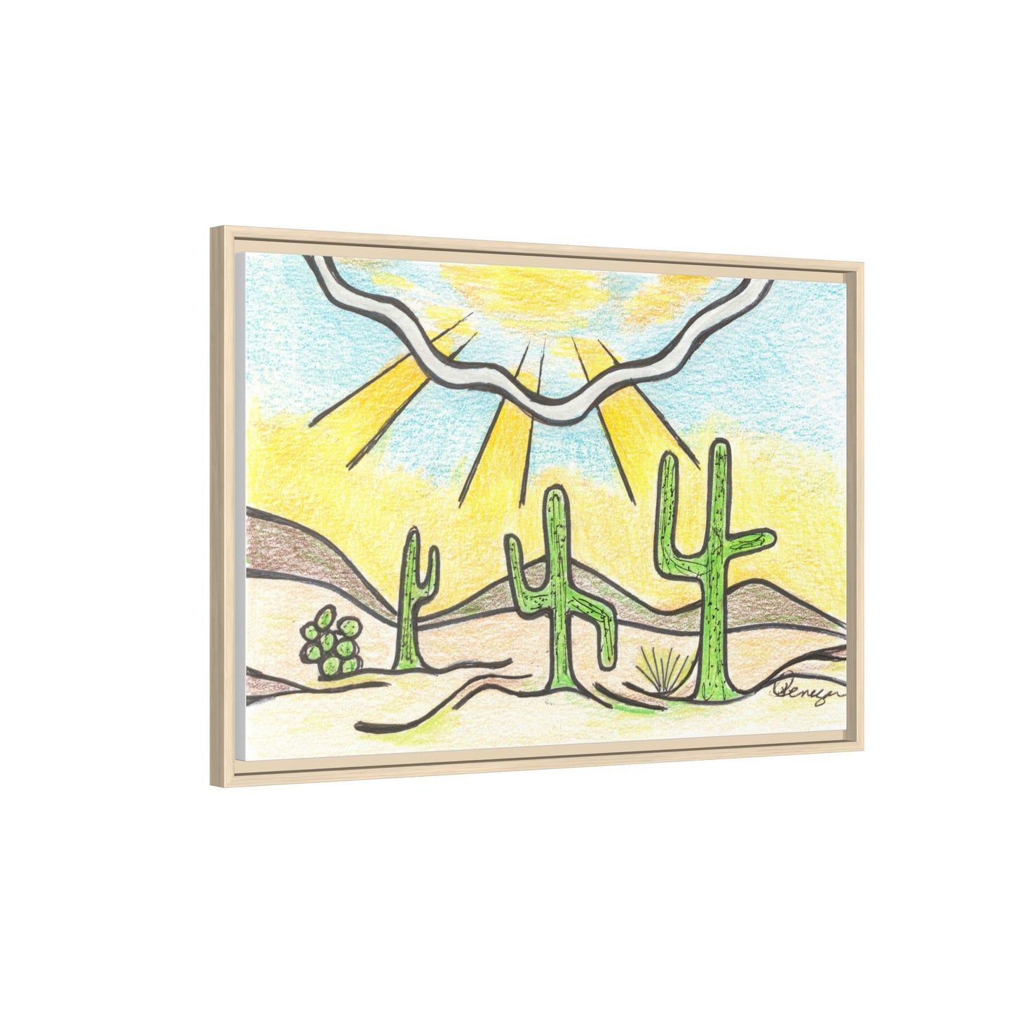 Saguaro - Archival Gallery Matte Canvas