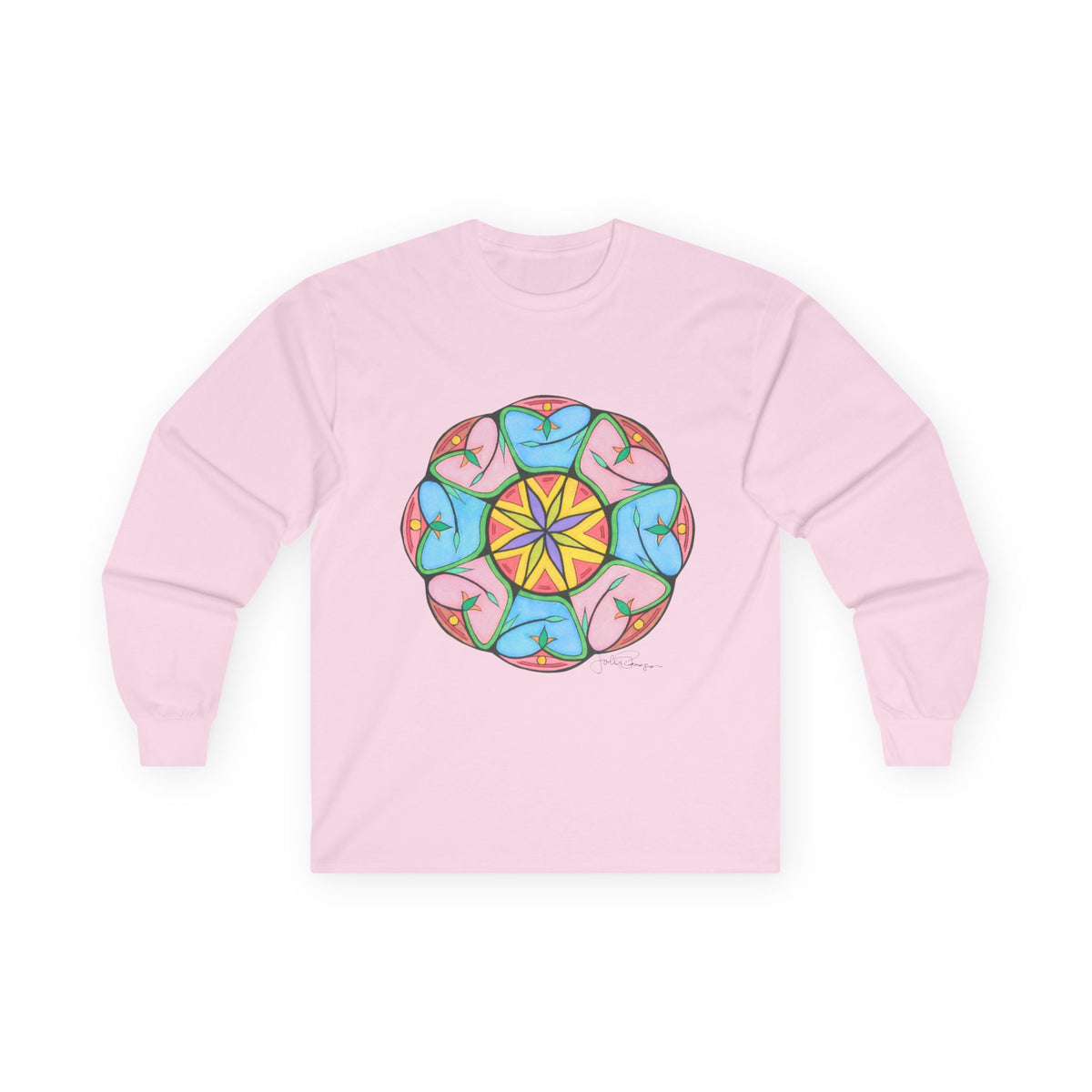 Premium Long Sleeve T-Shirt Wearable Art | Heaven's Gate Mandala