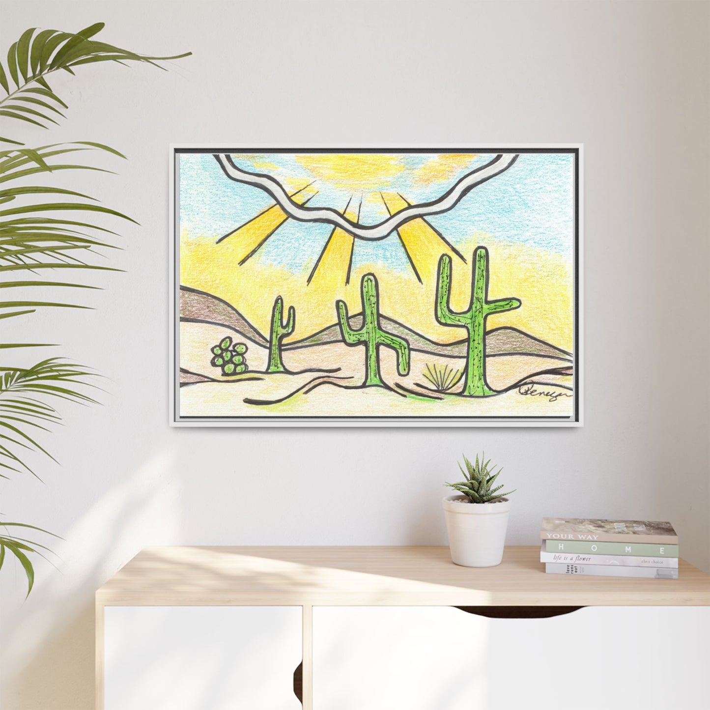 Saguaro - Archival Gallery Matte Canvas