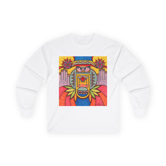 Premium Long Sleeve T-Shirt Wearable Art | Hands